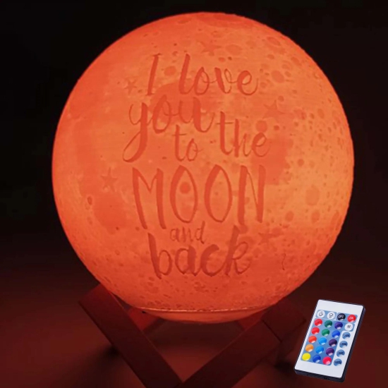 Moon Light Lamp-20 CM / 16 Colors LED Lights