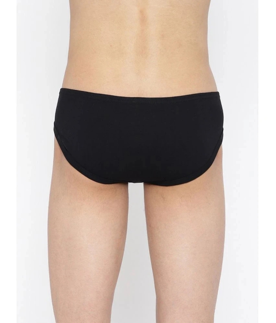 La Intimo Cotton Mens Bikini ( Black ) - None