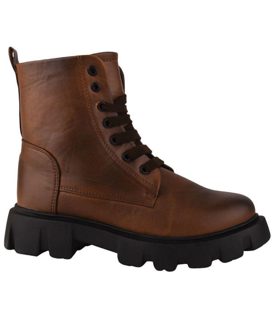 Shoetopia - Brown Women''s Ankle Length Boots - None