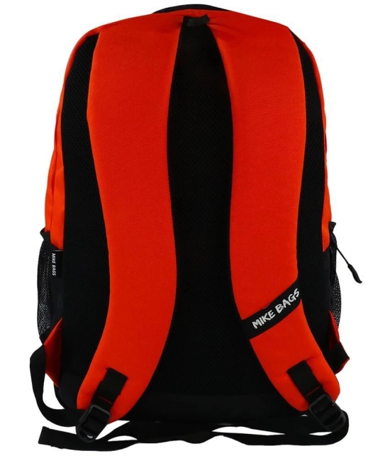 mikebags 29 Ltrs Red Polyester College Bag - Red