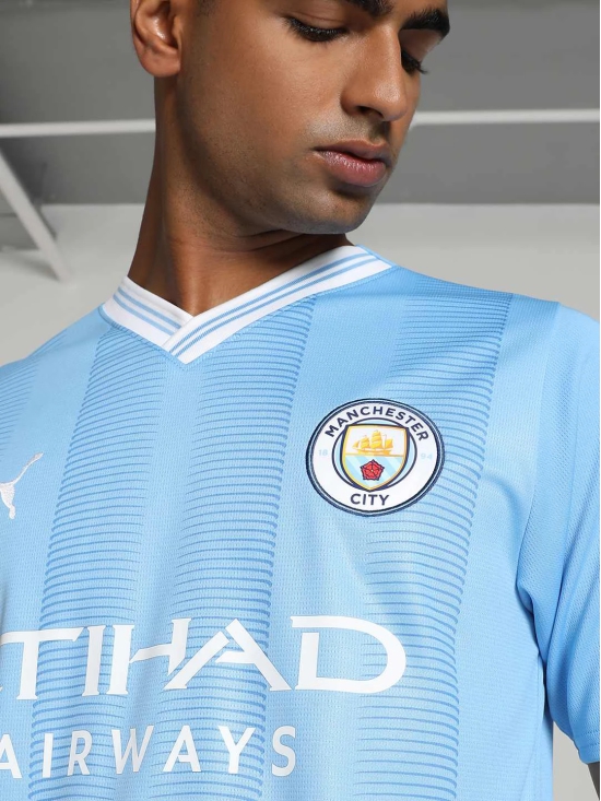 Manchester City 23/24 Mens Replica Home Jersey