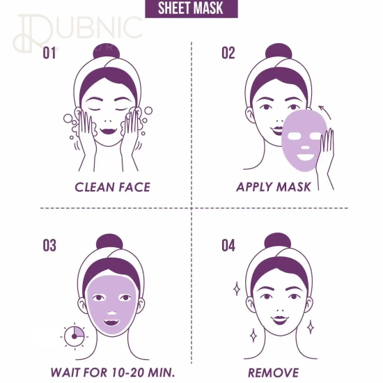 O3+ Facialist Dtan Face Sheet Mask pack of 2