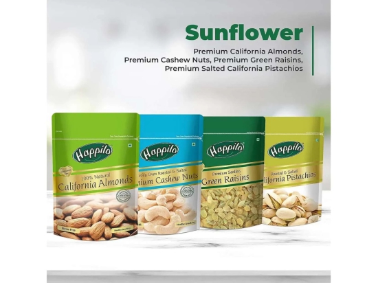 Happilo Dry Fruit Celebrations Gift Box Sunflower 850g