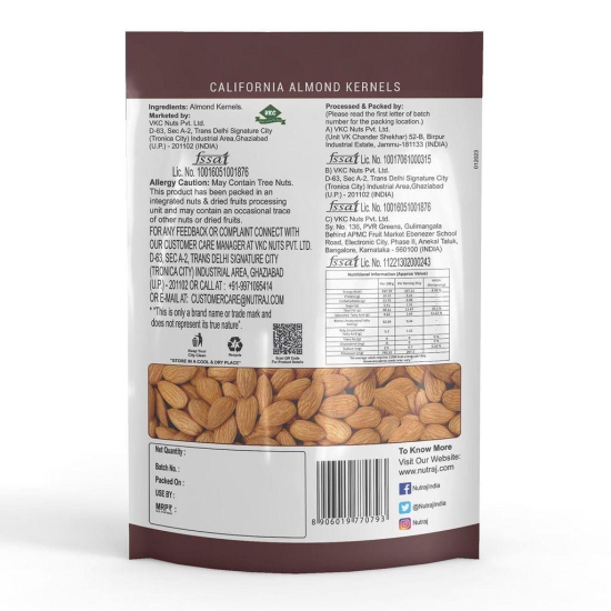 Nutraj California Almond 250g