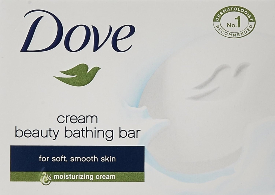 Dove Cream Beauty Bathing Bar, 3 X 100G