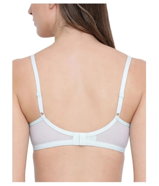 Clovia Polyamide T-Shirt Bra - Blue - 34B