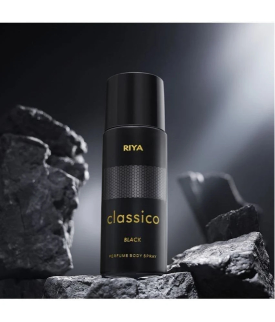 Riya Classico & Born Rich & Black Rock Perfume Body Spray for Men 150 ml ( Pack of 3 )