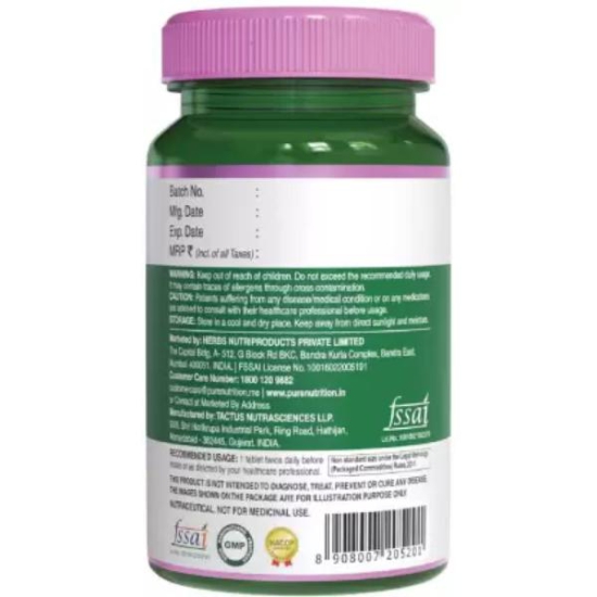 Pure Nutrition Biotin Plus 60 Cap