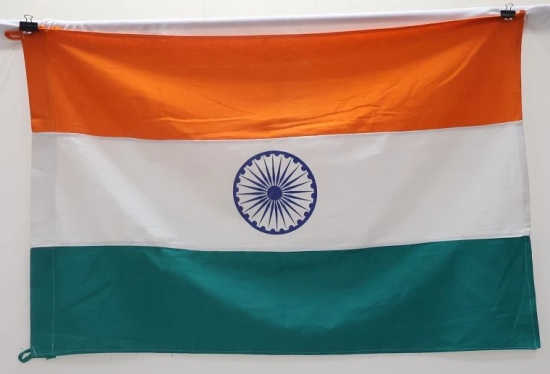 Indian Flag Suti/Cotton 2Ft × 3Ft