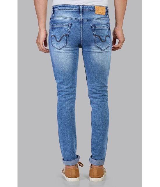 HJ HASASI Blue Regular Fit Jeans - None