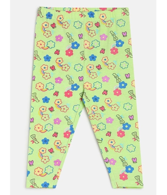 MINI KLUB Multi Cotton Legging For Baby Girl ( Pack of 3 ) - None