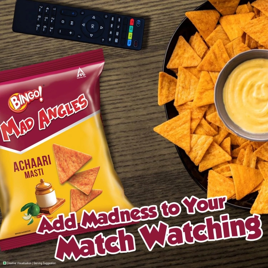 Bingo! Mad Angles Achaari Masti, 130G Pack