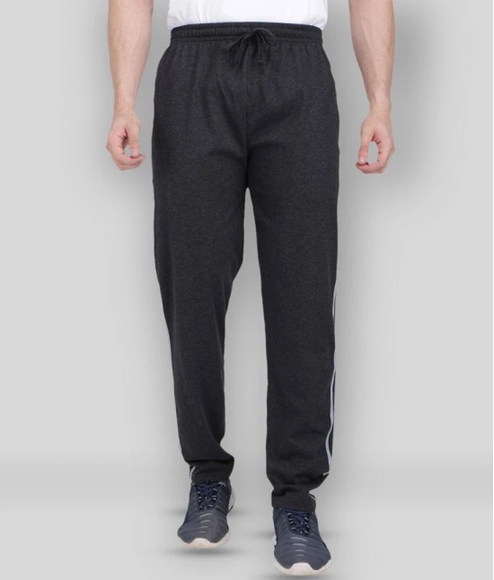 Neo Garments - Charcoal 100% Cotton Mens Trackpants ( Pack of 1 ) - XL