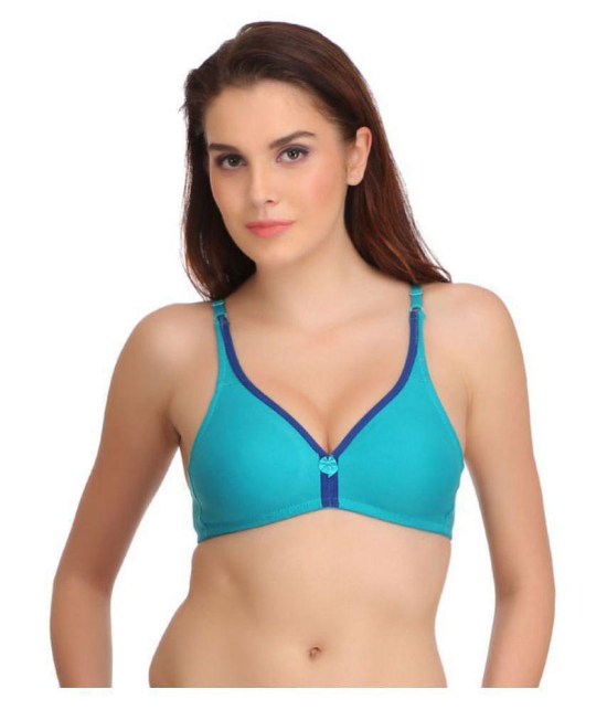 Softskin Poly Cotton Seamless Bra - Multi Color - None