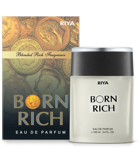 Riya Born Rich Eau De Parfum (EDP) For Men 100 ( Pack of 2 )