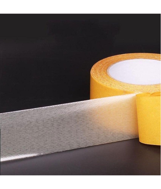 GEEO - Yellow Double Sided Decorative Tape ( Pack of 1 )