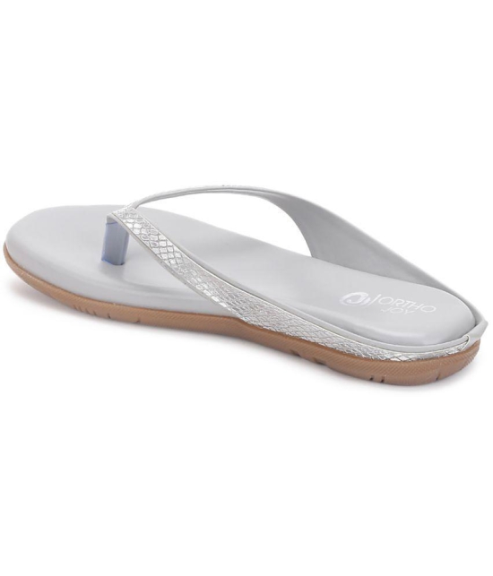 ORTHO JOY - Gray Women's Flats - None