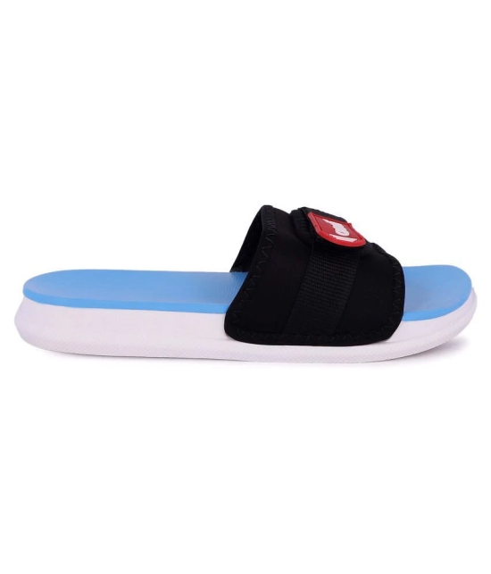 Aadi - Blue  Synthetic Slide Flip flop - 9