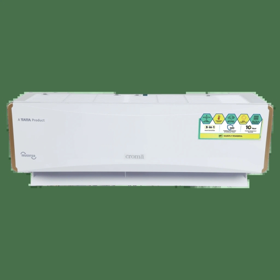 Croma 5 in 1 Convertible 1 Ton 3 Star Inverter Split AC with Anti-Dust Filter (Copper Condenser)