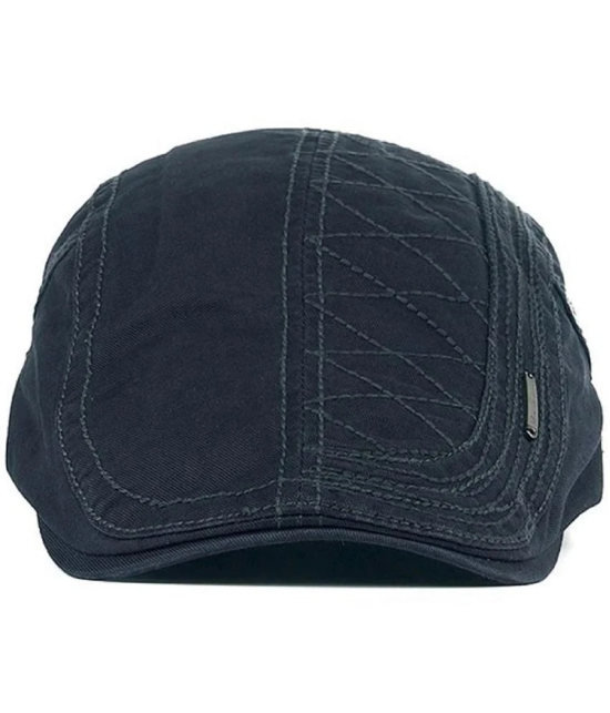 Zacharias Blue Cotton Mens Cap ( Pack of 1 ) - Blue