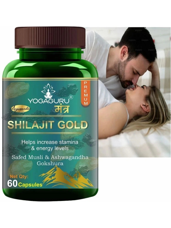 Shilajeet Gold Capsules, Pure Shilajit, Original Shilajit, Pure Shilajit Capsule, for Vigour & Vitality, enriched with Shilajit,