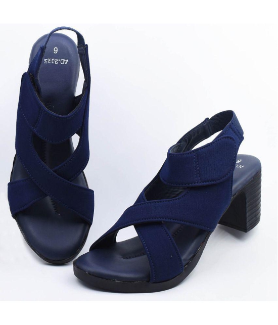 Dream Makers - Blue Women''s Sandal Heels - None