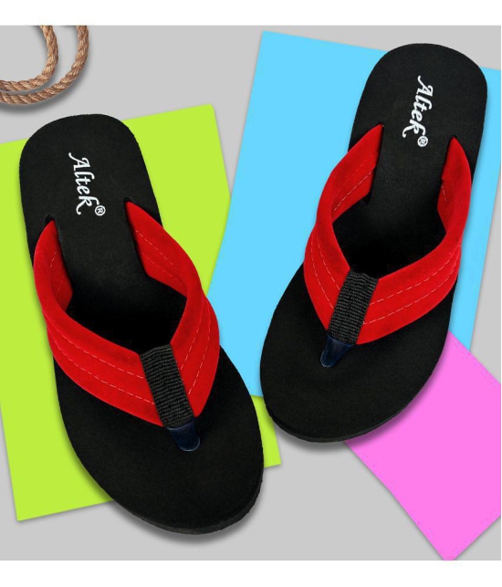 Altek Red Womens Slipper - None