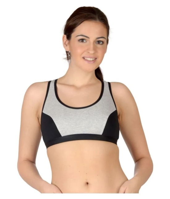 Selfcare Cotton Sports Bra - Multi Color - 32B