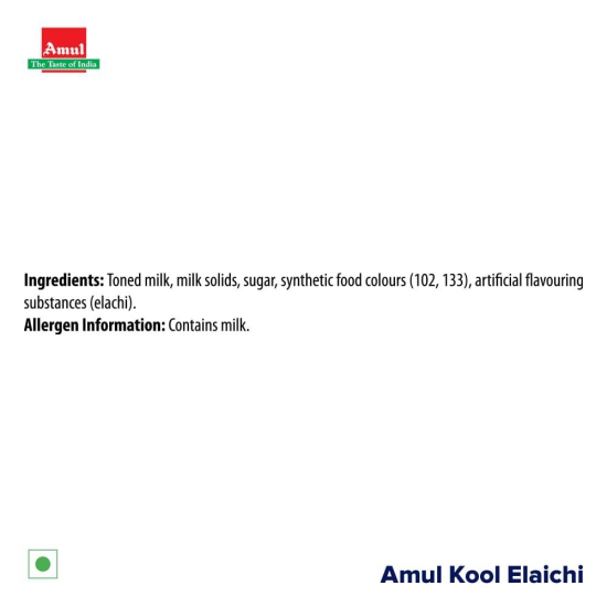 Amul Kool Elaichi 180 ML Pet Btl