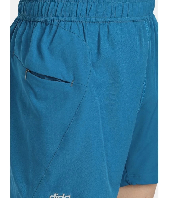 Dida Sportswear Blue Polyester Mens Gym Shorts ( Pack of 1 ) - None