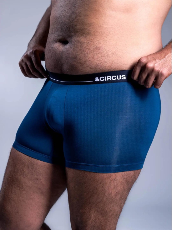 Mens Boxer-briefs - Blue Curacao-3XL