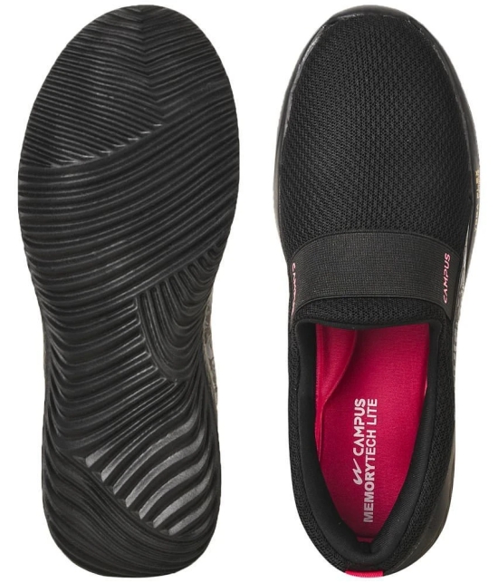 Campus - Black Womens Slip On - None