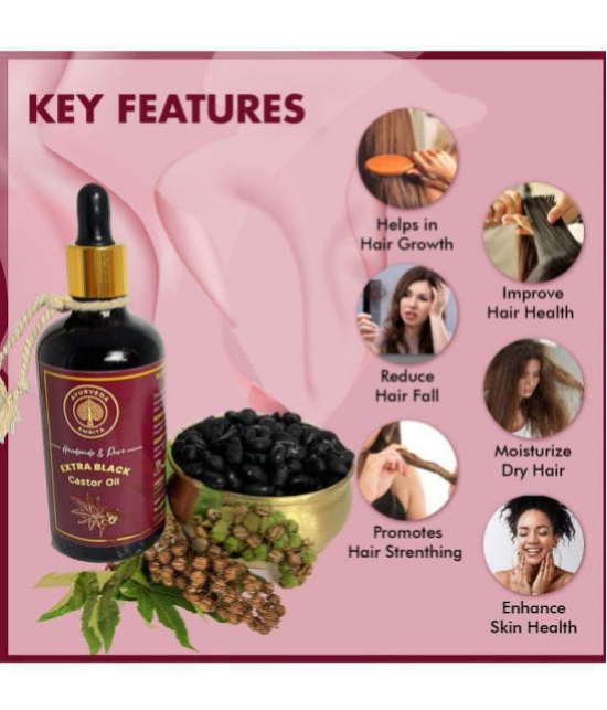 Ayurveda Amrita - Hair Growth Castor Oil 100 ml ( Pack of 1 )