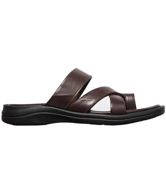 KHADIM - Brown Mens Sandals - None