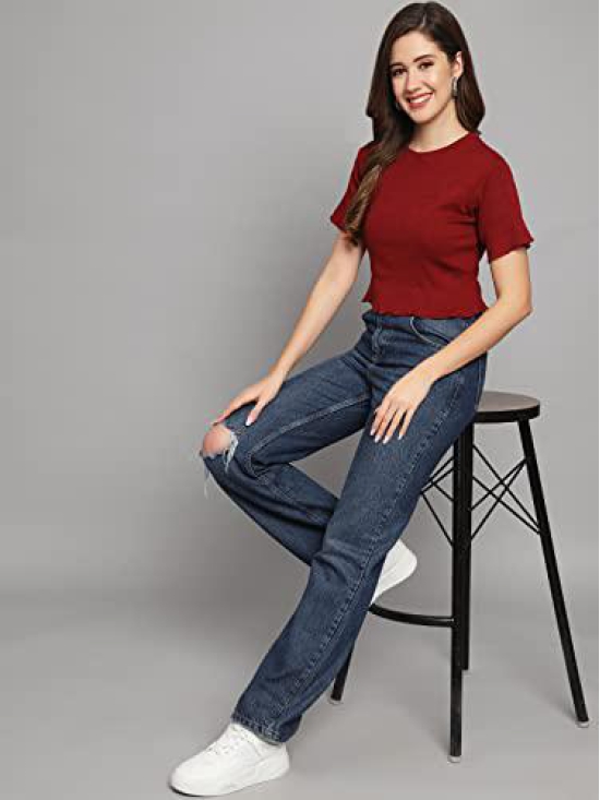 FUNDAY FASHION Casual Regular Solid Women Top