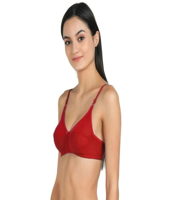 Kiran Enterprises Multicolor Cotton Non Padded Womens Everyday Bra ( Pack of 2 ) - None