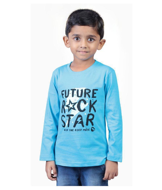 Soft Apparels Boys Printed Cotton T-Shirt (Full Sleeve) - Pack of 3 - None