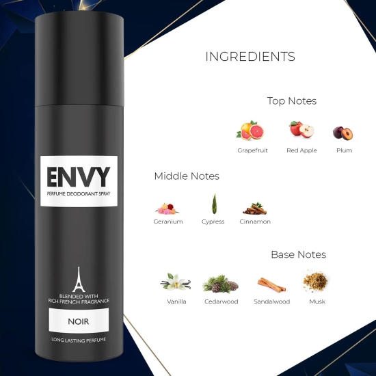 ENVY Noir Deo -120ml