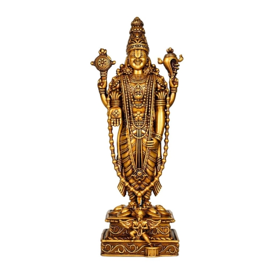 Artarium Venkateshwar Balaji | Lord Tirupati Balaji | Shri Venkateshwara Swami Idol for Home Decor and Gifts, 9.05 Inches Pack of 1