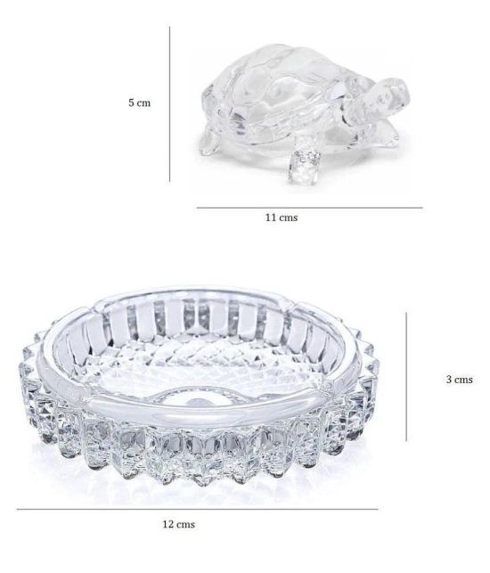 DIYAAN ENT - Crystal Religious Showpiece (Pack of 2)