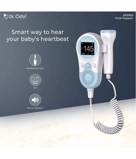 DR. ODIN Fetal Doppler With Ultrasound Gel Portable Doppler