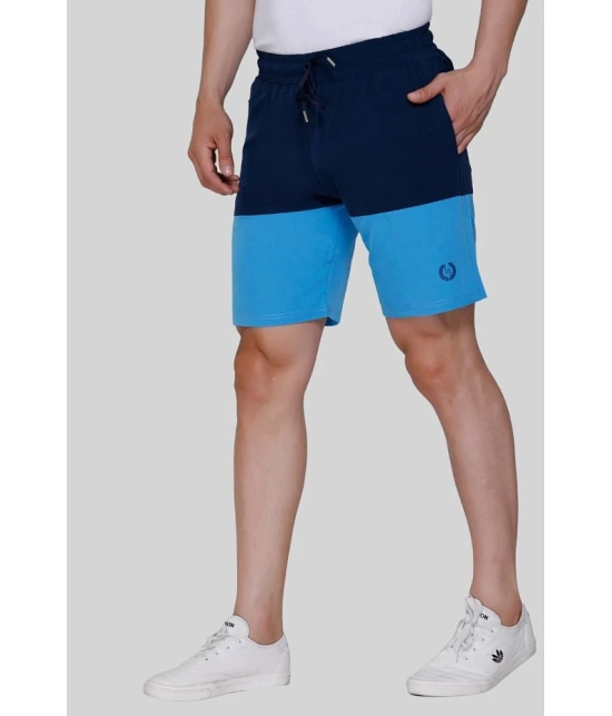 LEEBONEE Blue Polyester Mens Shorts ( Pack of 1 ) - None