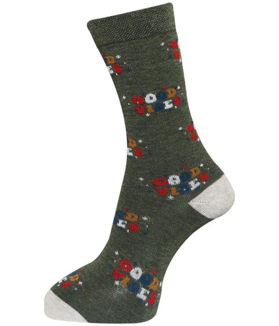 Dollar - Multicolor Cotton Women's Mid Length Socks ( Pack of 5 ) - None