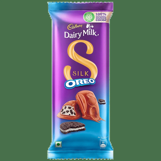 Cadbury Dairy Milk Silk Oreo Chocolate Bar, 60 G