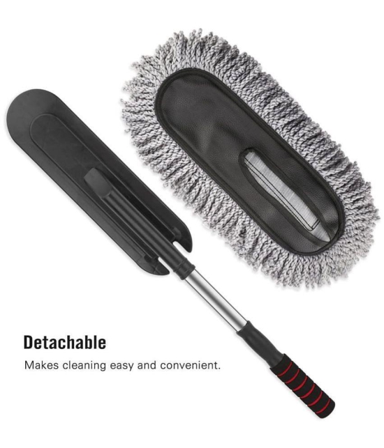 GEEO - Dust Mop ( Adjustable Handle ) - Light Grey