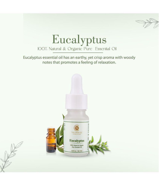 THE SKIN CO. - Eucalyptus Essential Oil 10 mL ( Pack of 1 )