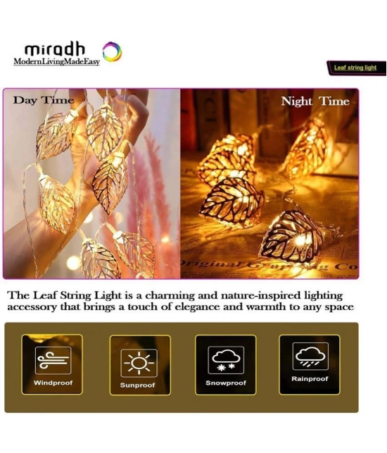 MIRADH - Yellow 3Mtr String Light ( Pack of 1 ) - Yellow