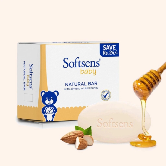 Natural Baby Bar Soap 100g x 3 Multipack-Pack of 2