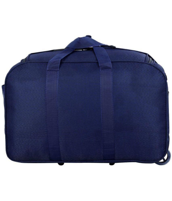 AXEN BAGS - Blue Polyester Duffle Trolley - Onesize