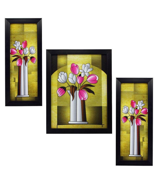 Indianara - Floral Painting With Frame